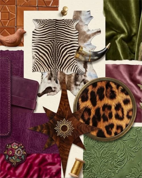 Moodboard Fabrics and Colors