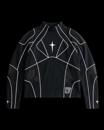 Black Technical Moto Jacket