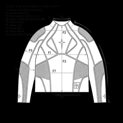 Black Technical Moto Jacket